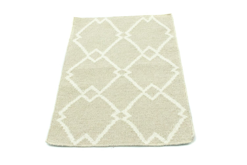 Kilim moderno Tapete 90x60cm - Tapete de lã