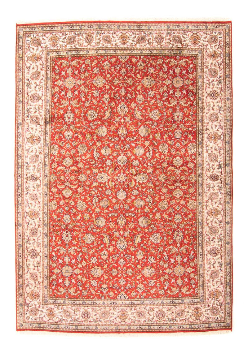Seda da Caxemira Tapete 186x277cm - Tapete Oriental