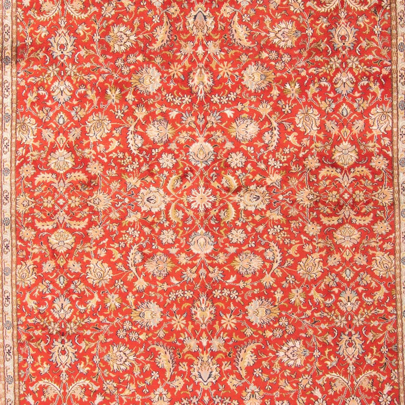 Seda da Caxemira Tapete 186x277cm - Tapete Oriental