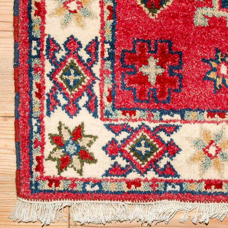 Tapete Oriental - 157 x 96 cm - vermelho