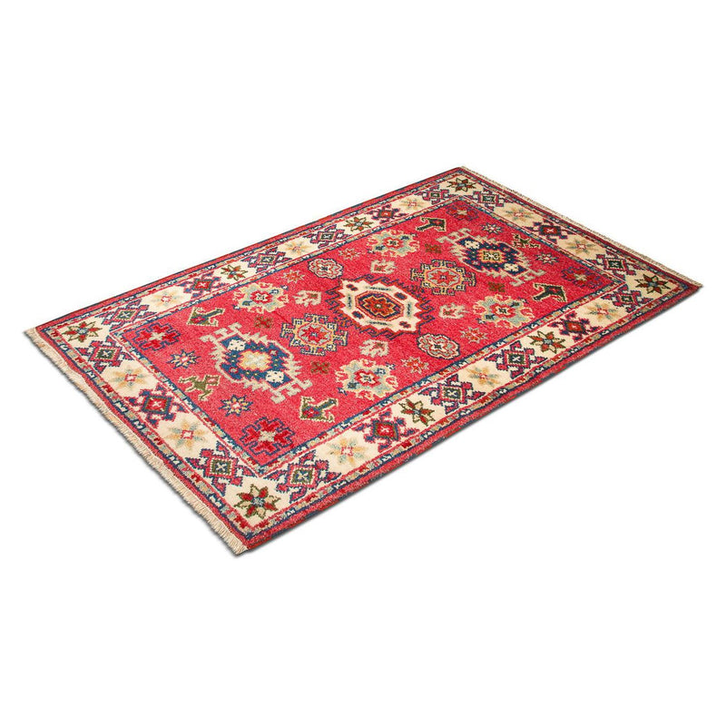 Tapete Oriental - 157 x 96 cm - vermelho