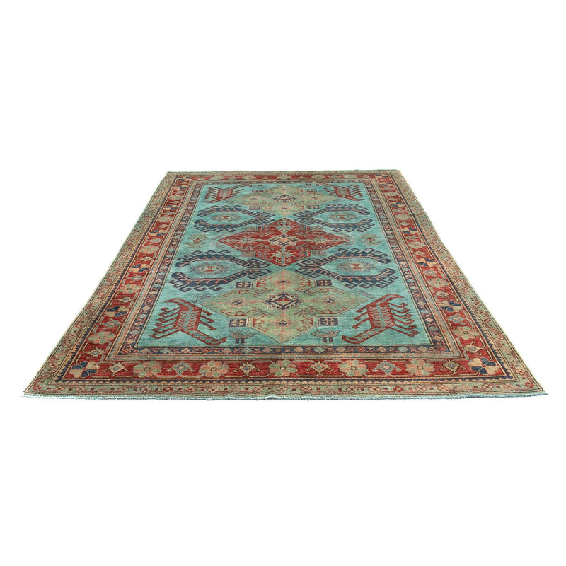 Tapete Ziegler - Kazak - 267 x 186 cm - azul claro