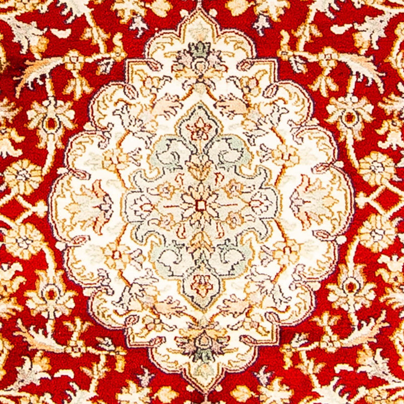 Seda da Caxemira Tapete 186x129cm - Tapete Oriental