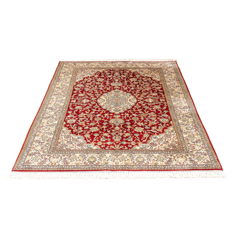 Seda da Caxemira Tapete 186x129cm - Tapete Oriental