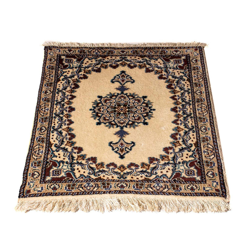 Tapete Persa - Nain - 78 x 60 cm - bege
