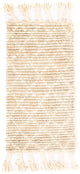 Kilim moderno Tapete 62x32cm - Tapete de lã