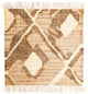 Kilim moderno Tapete 63x62cm - Tapete de lã