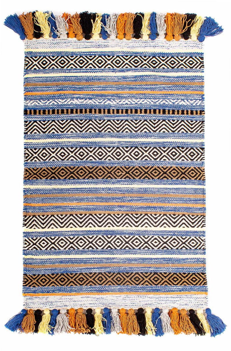 Kilim moderno Tapete 94x58cm - Tapete de lã