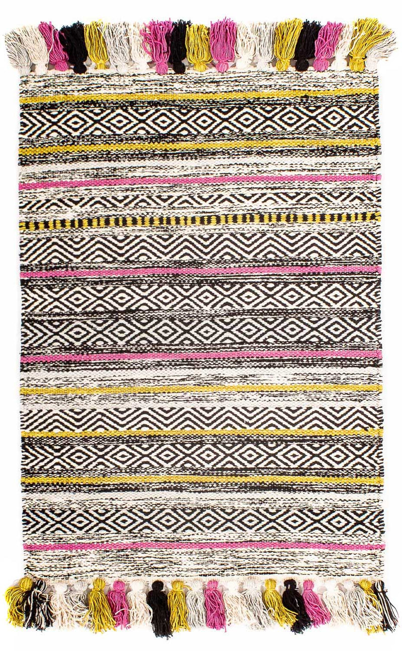 Kilim moderno Tapete 90x60cm - Tapete de lã