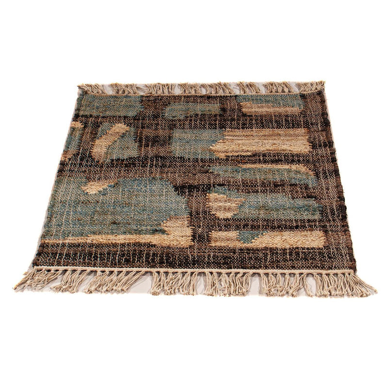 Kilim moderno Tapete 60x60cm - Tapete de lã