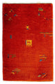 Gabbeh Indo Tapete 90x60cm - Tapete de lã