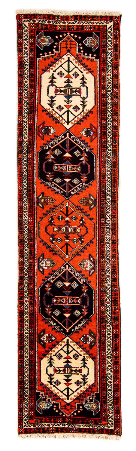 Corredor Tapete Persa - Nomadic - 310 x 73 cm - vermelho