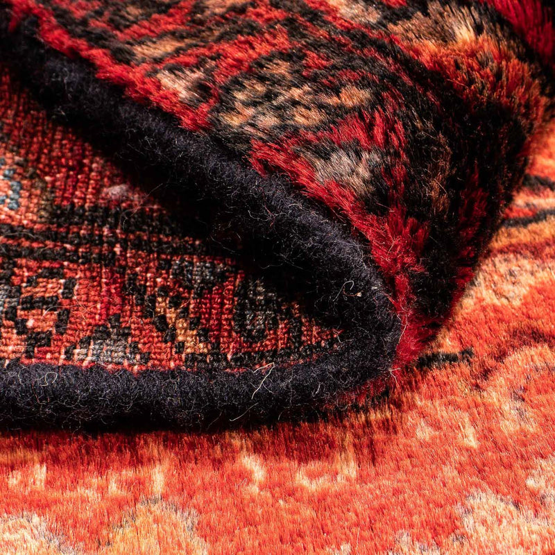 Tapete Persa - Nomadic praça  - 92 x 82 cm - vermelho escuro
