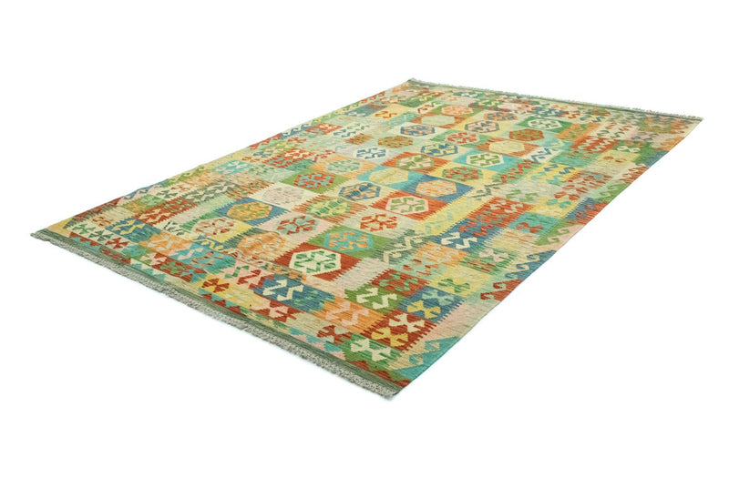 Kilim afegão Tapete 302x205cm