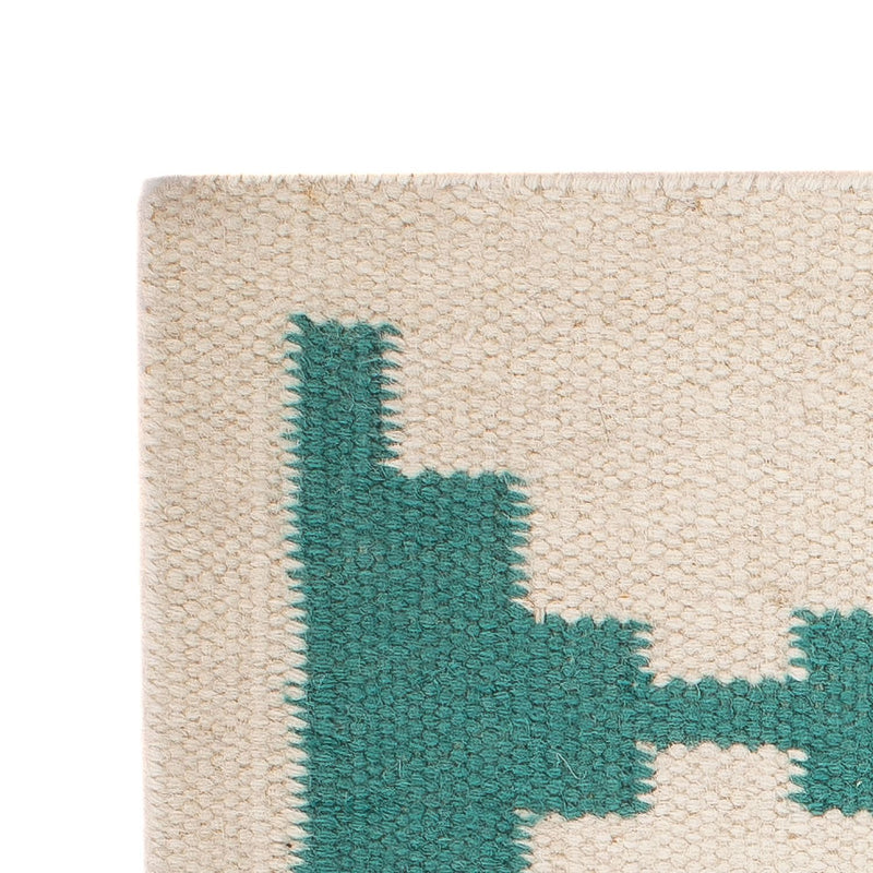 Kilim moderno Tapete 90x60cm - Tapete de lã