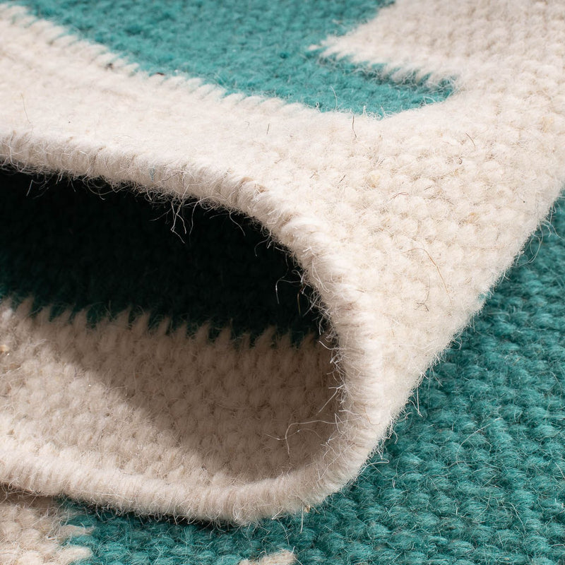 Kilim moderno Tapete 90x60cm - Tapete de lã
