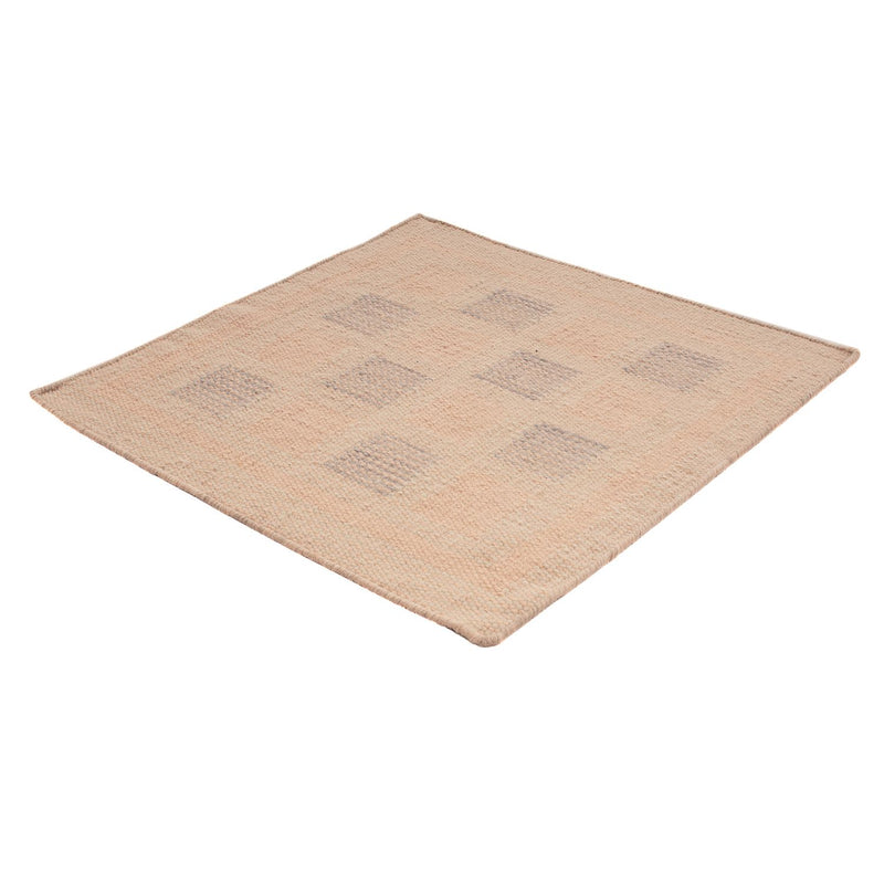 Kilim moderno Tapete 60x60cm - Tapete de lã