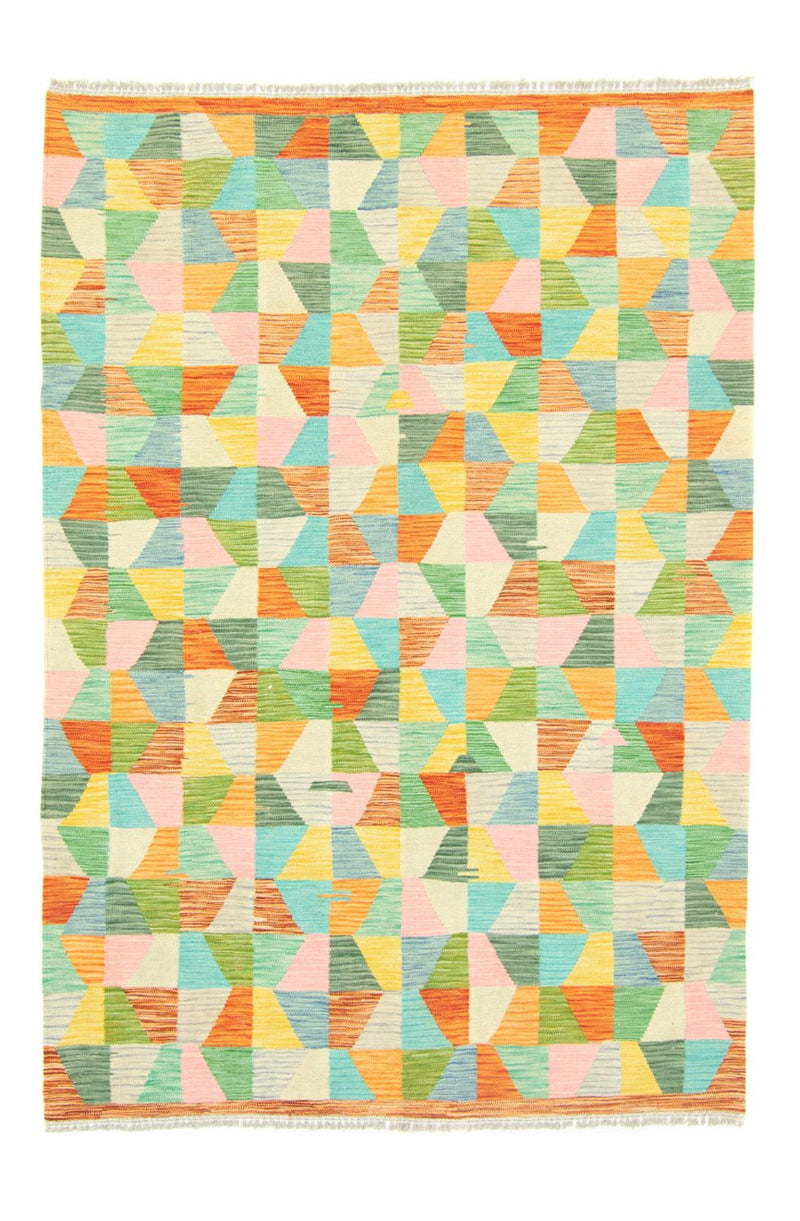 Tapete Kelim - Oriental - 250 x 177 cm - colorido