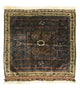 Tapete afegão 80x80cm - Tapete Oriental