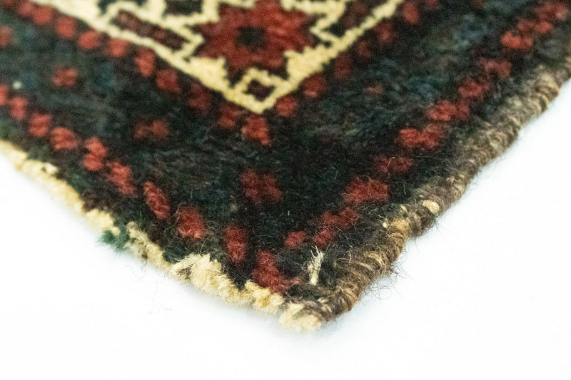 Tapete afegão 33x35cm - Tapete Oriental