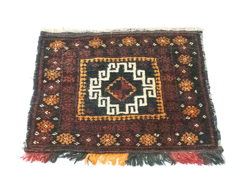 Tapete afegão 42x45cm - Tapete Oriental