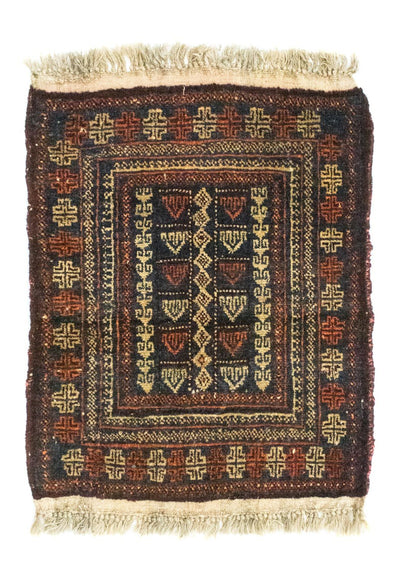 Tapete afegão 57x70cm - Tapete Oriental