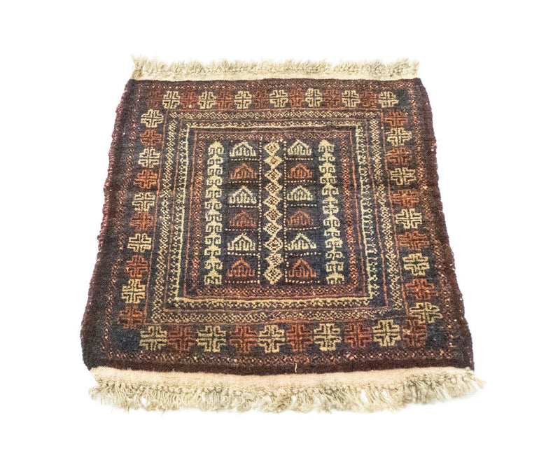 Tapete afegão 70x57cm - Tapete Oriental