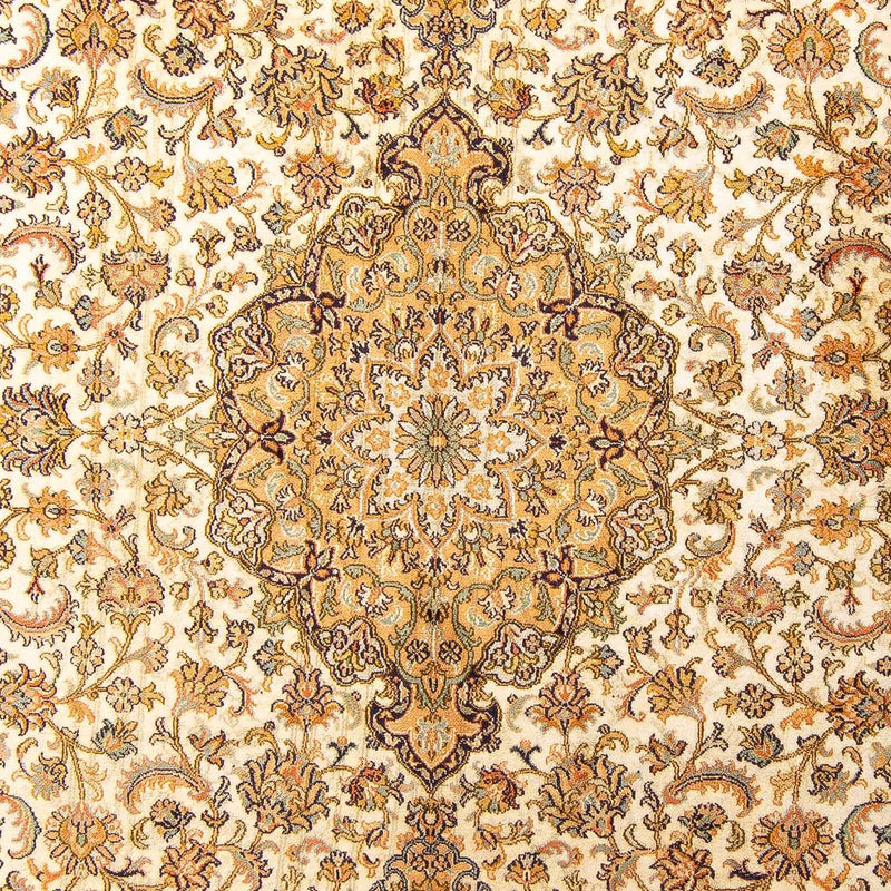 Seda da Caxemira Tapete 302x215cm - Tapete Oriental