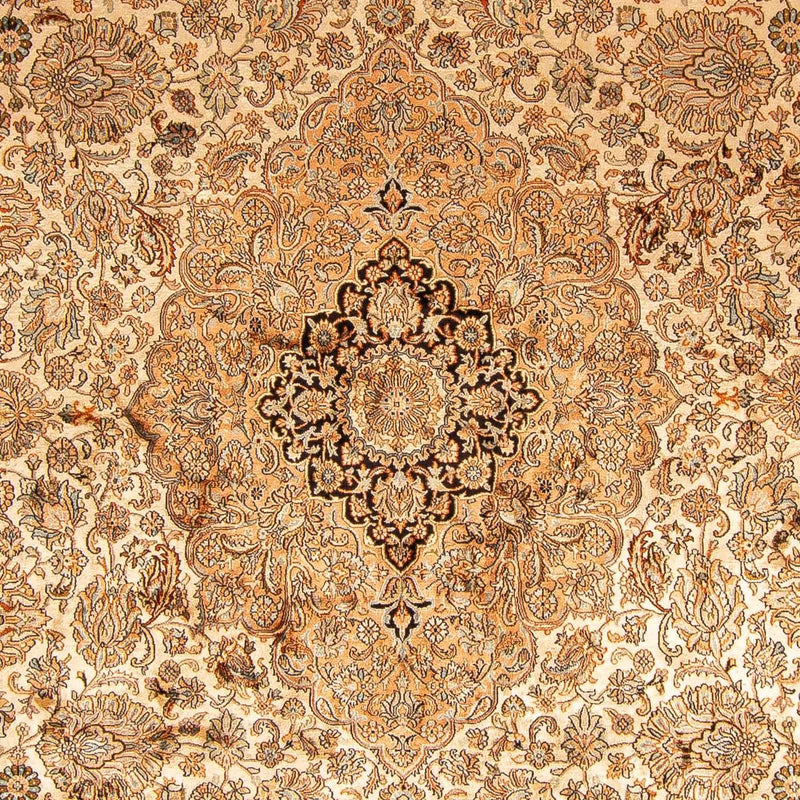 Seda da Caxemira Tapete 307x410cm - Tapete Oriental