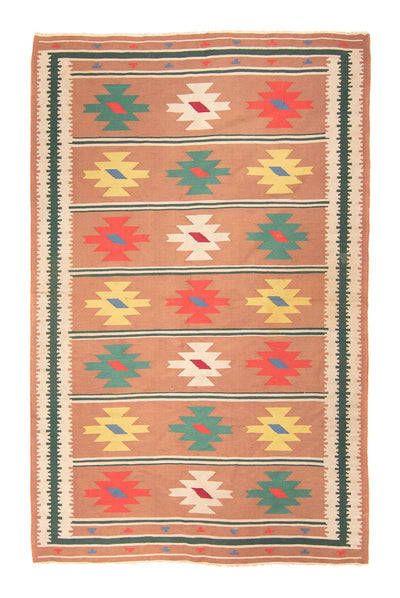 Kilim moderno Tapete 135x215cm - Tapete de lã