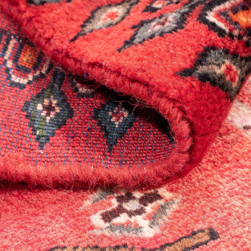 Tapete Persa - Nomadic praça  - 98 x 95 cm - vermelho escuro