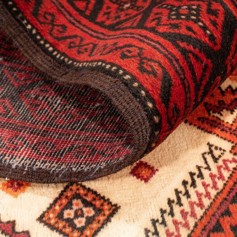 Tapete Baluch - 183 x 107 cm - vermelho escuro