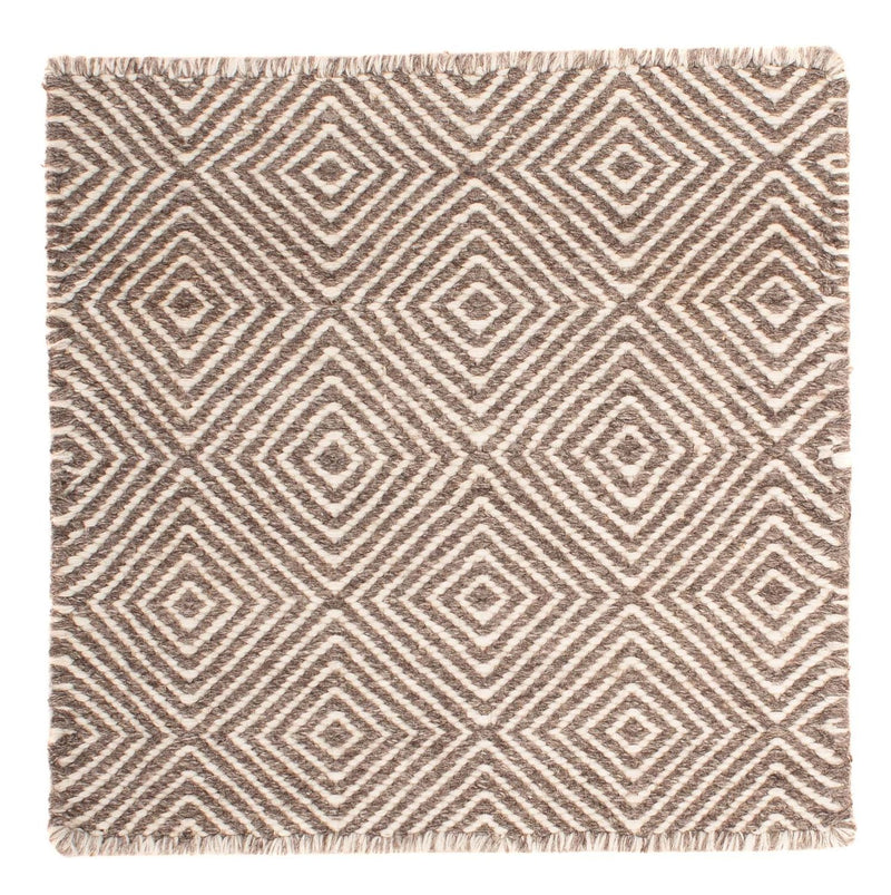 Kilim moderno Tapete 45x45cm - Tapete de lã