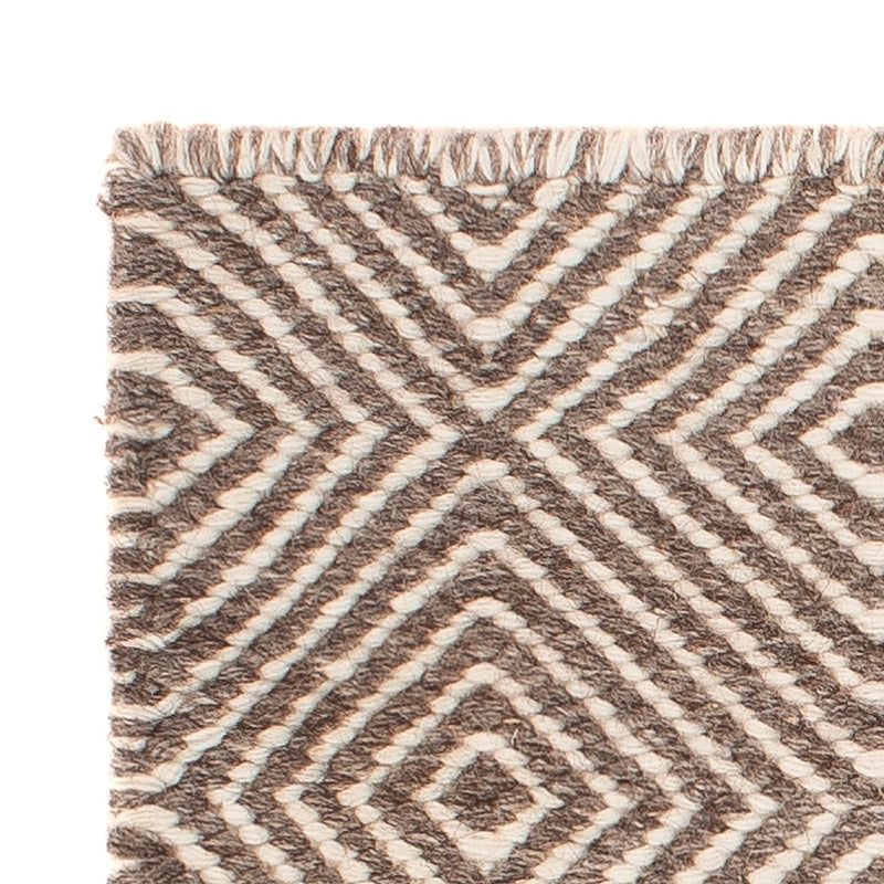 Kilim moderno Tapete 45x45cm - Tapete de lã