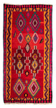 Kilim antigo Tapete 155x280cm