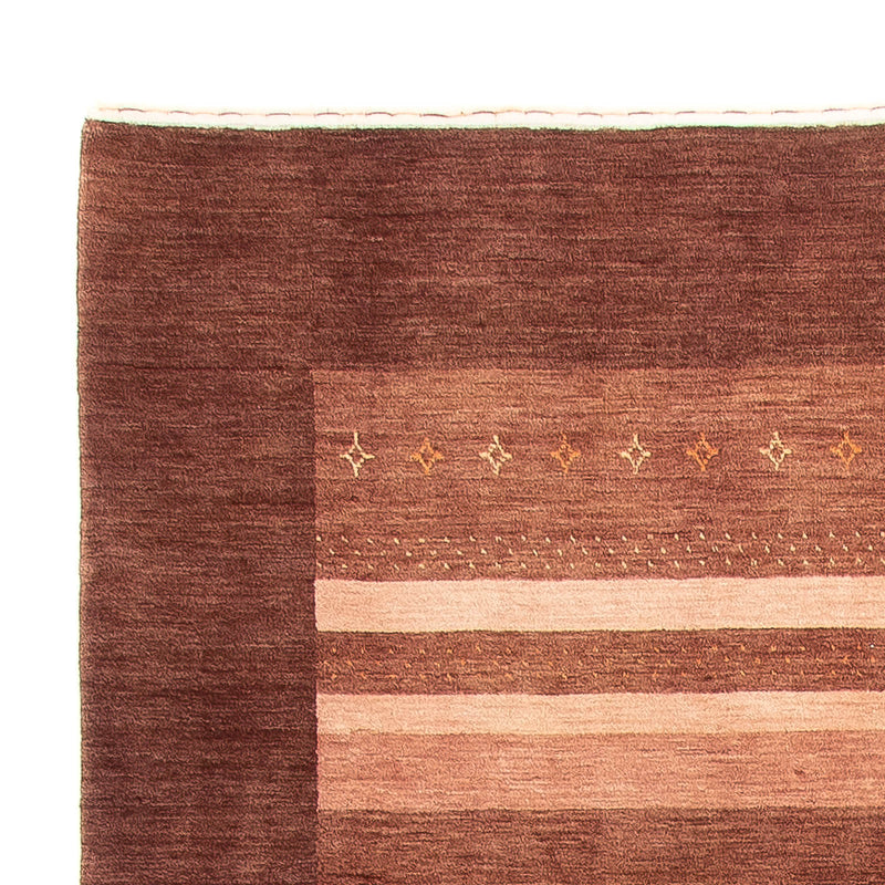Tapete Gabbeh - Loribaft Indus - 247 x 172 cm - castanho