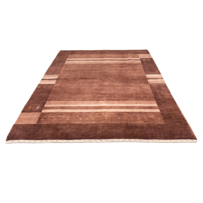 Tapete Gabbeh - Loribaft Indus - 247 x 172 cm - castanho