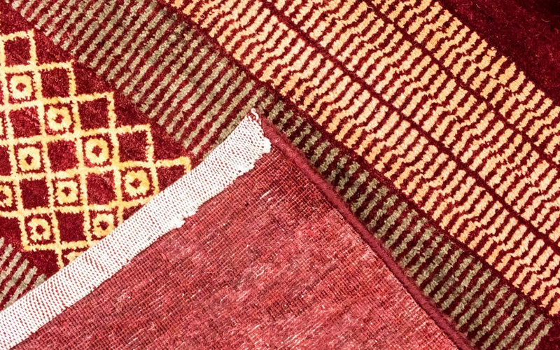 Tapete Gabbeh - Loribaft Persa - 297 x 202 cm - multicolorido