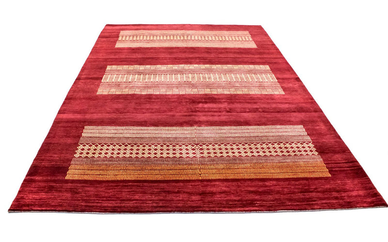 Tapete Gabbeh - Loribaft Persa - 297 x 202 cm - multicolorido