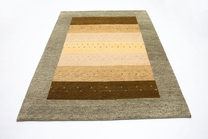 Gabbeh Indo Tapete 241x174cm - Tapete de lã