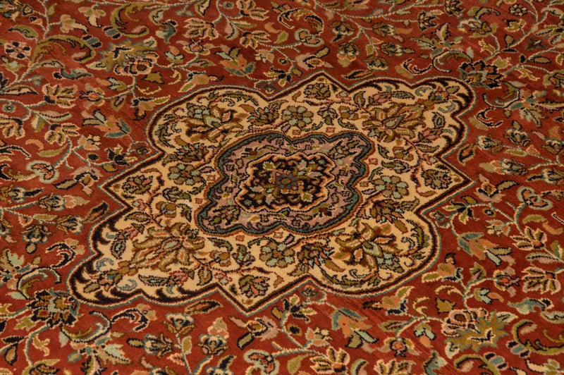 Seda da Caxemira Tapete 168x244cm - Tapete Oriental