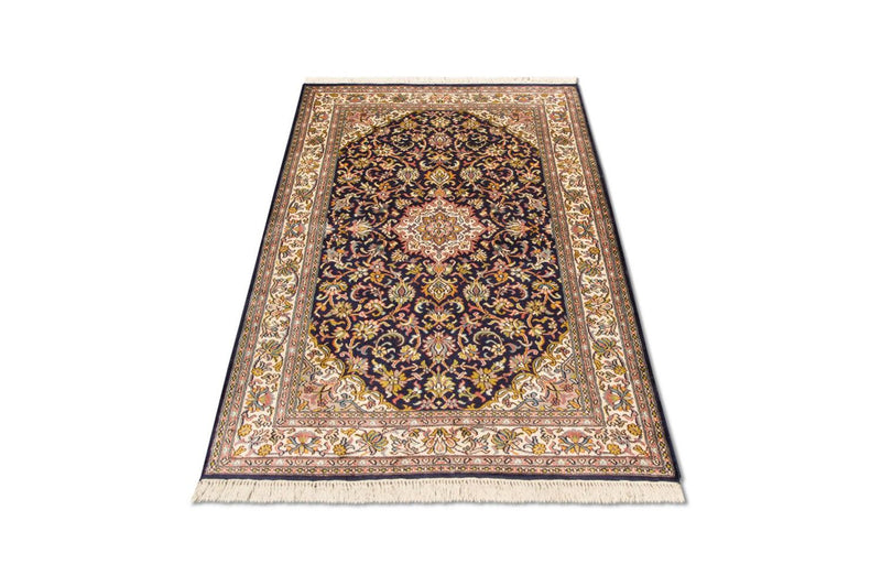 Seda da Caxemira Tapete 150x93cm - Tapete Oriental