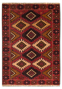 Tapete Baluch - 118 x 79 cm - vermelho – product image