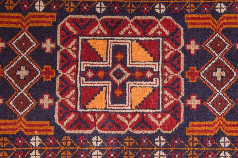 Belutsch Teppich 126x77cm - Orientteppich
