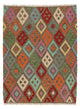 Kilim Maimana Tapete 194x151cm - Tapete de lã