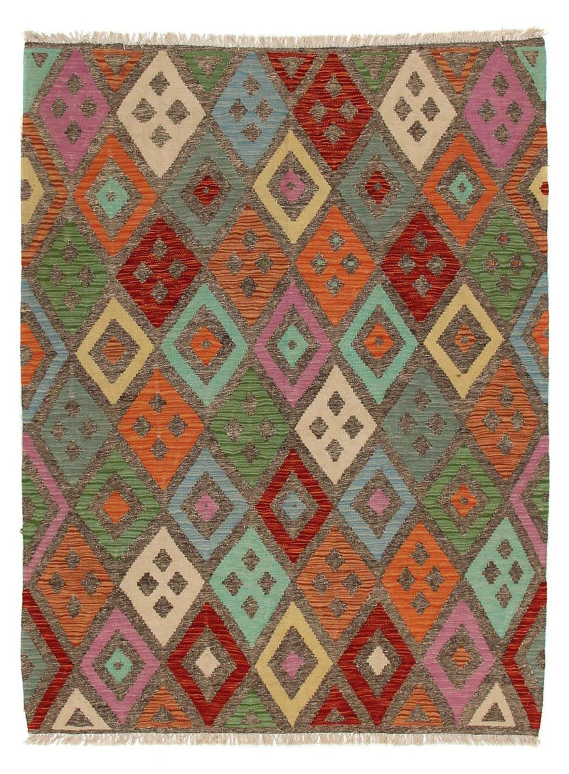 Kilim Maimana Tapete 194x151cm - Tapete de lã
