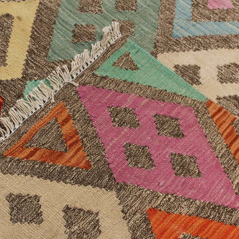 Kilim Maimana Tapete 194x151cm - Tapete de lã