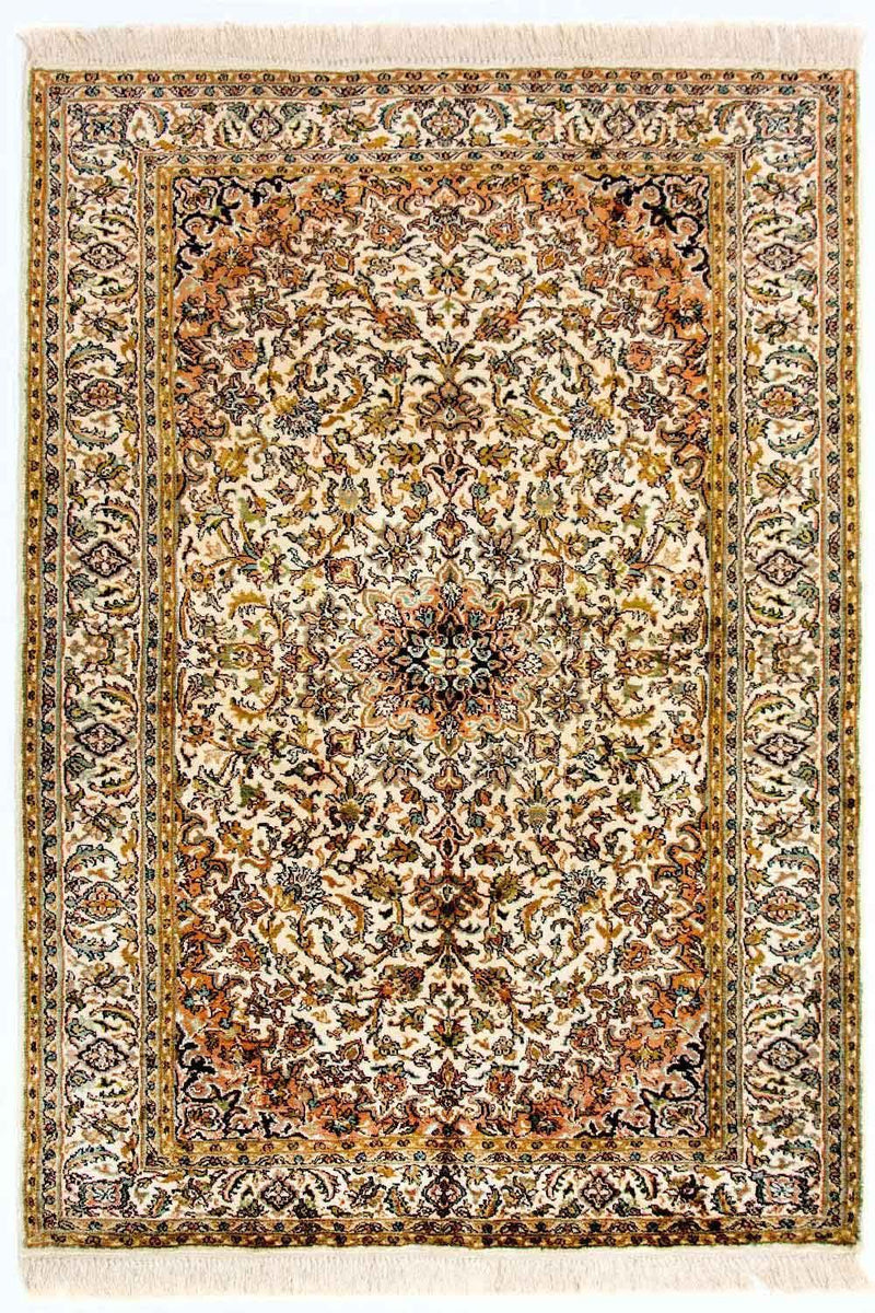 Seda da Caxemira Tapete 89x149cm - Tapete Oriental