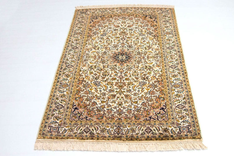Seda da Caxemira Tapete 89x149cm - Tapete Oriental