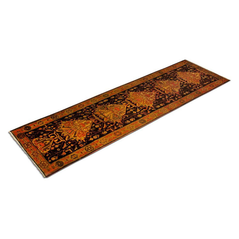 Corredor Tapete Persa - Nomadic - 297 x 77 cm - azul escuro